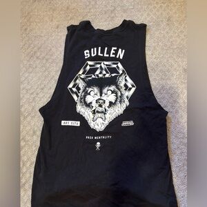 Sullen Black Sleeveless Tank Top
